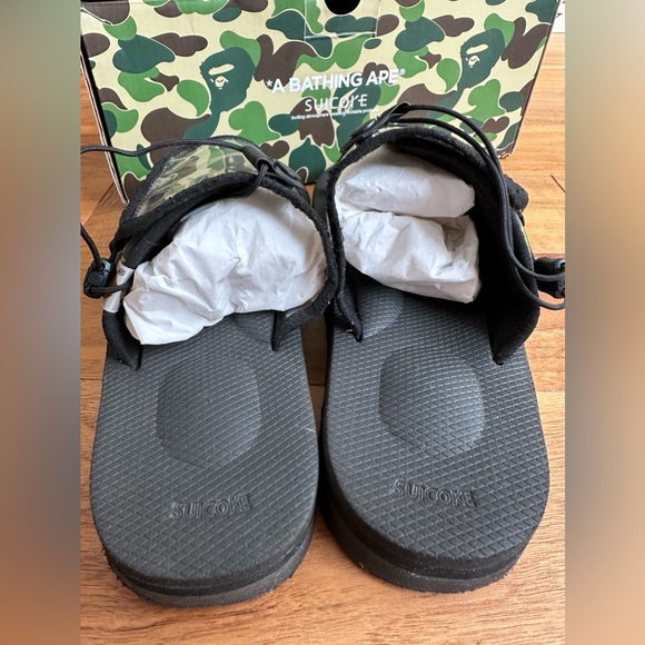 A bathing ape suicoke slippers - Picture 5 of 9